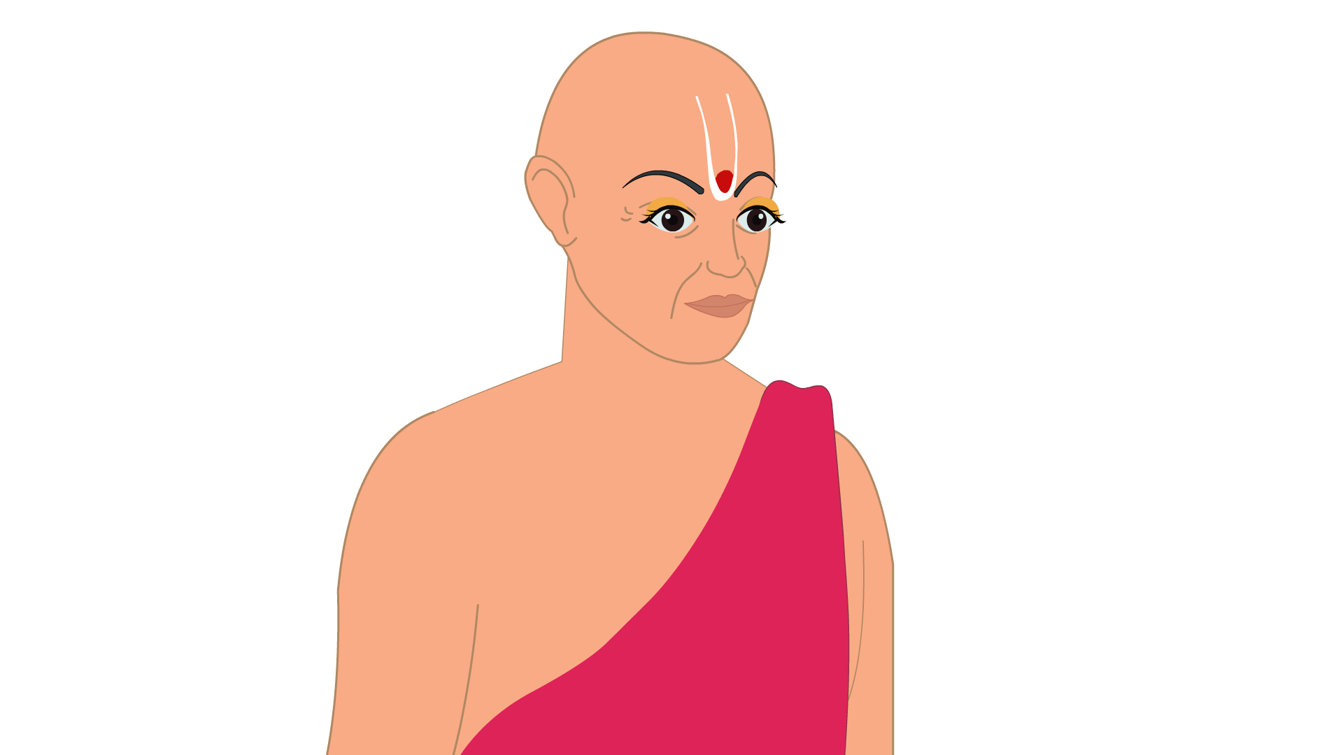 Monk Side Pose (DEV003) - Image 2