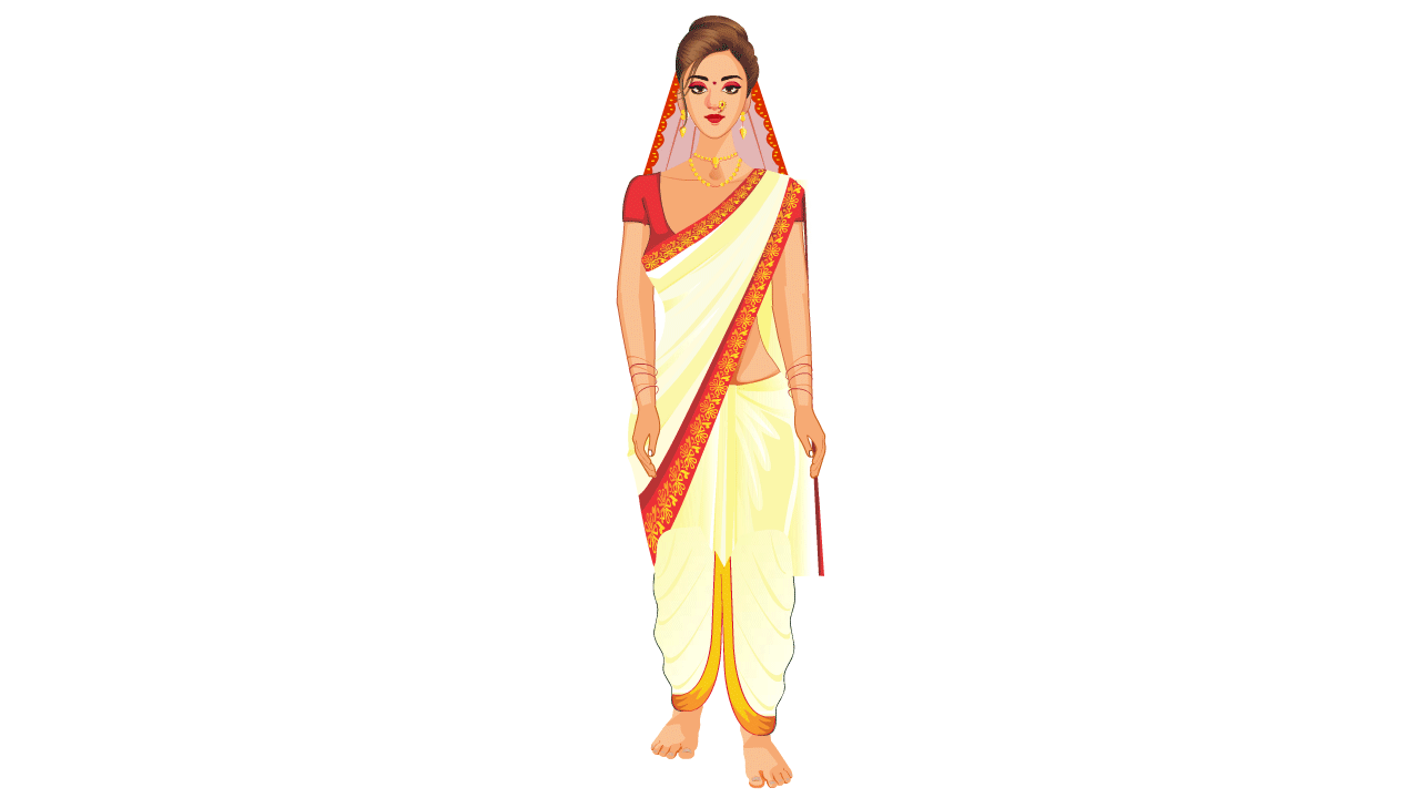 Marathi Woman Set - (WVILL002) - Image 4