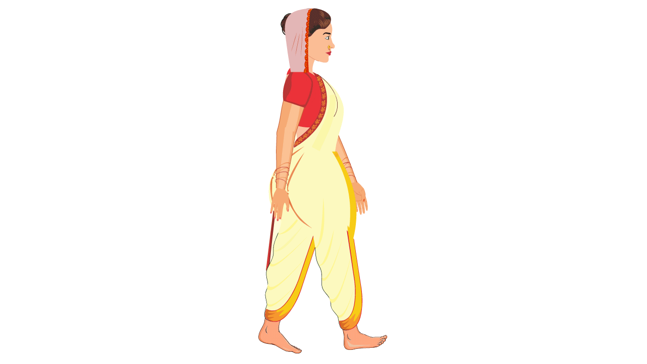 Marathi Woman Set - (WVILL002) - Image 7